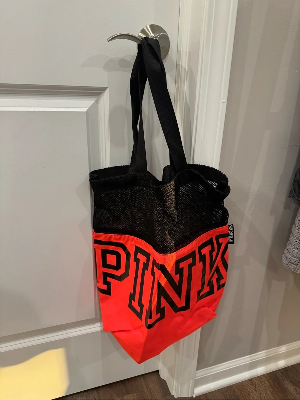 Victoria’s Secret PINK Mesh Beach Tote Bag